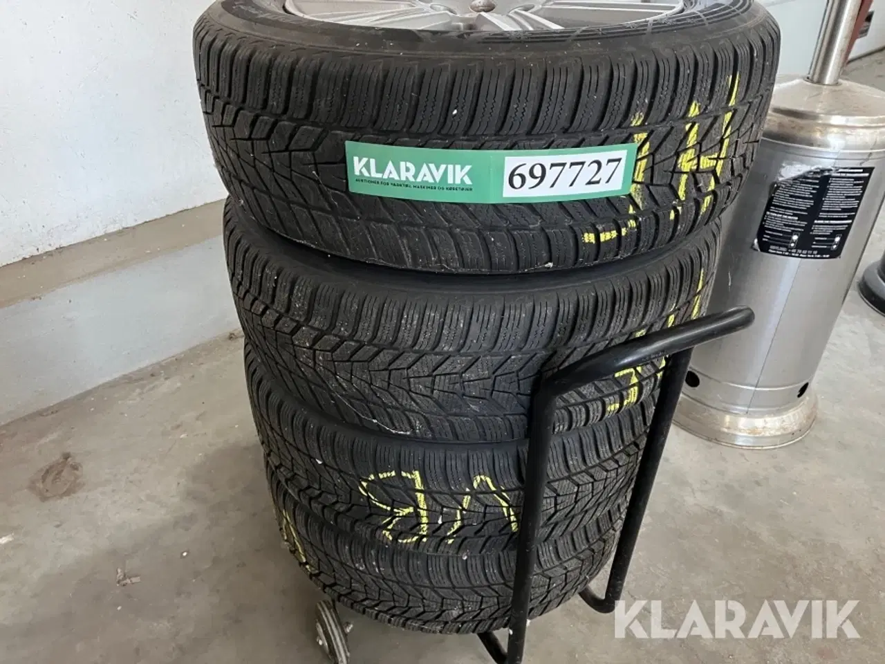 Billede 5 - Volvo alufælge med vinterdæk 235/60R18 4 styk