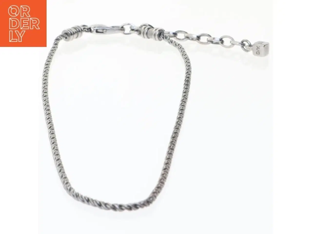 Billede 2 - Halskæde i sølvfarve (str. 44 cm)