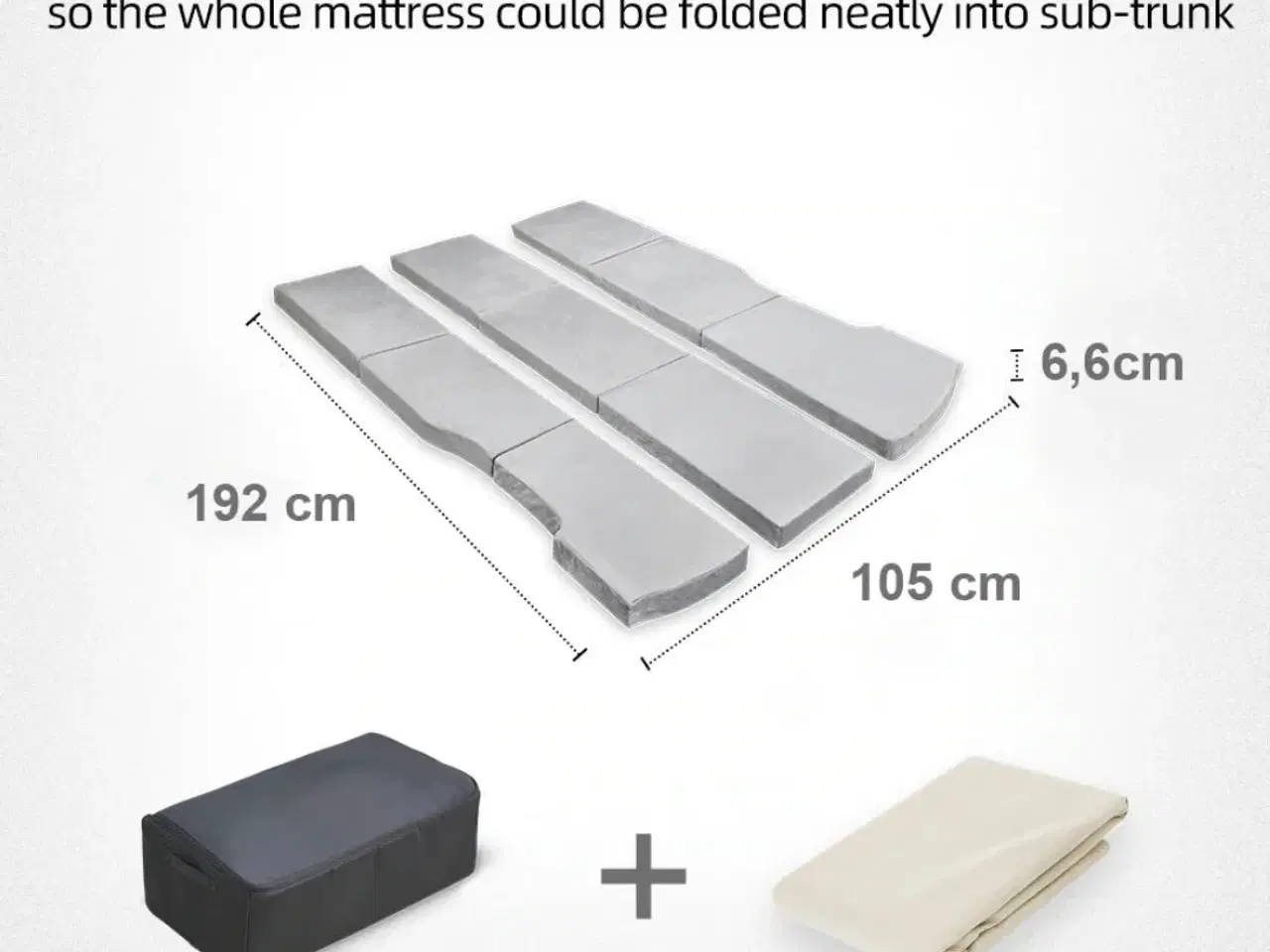 Billede 4 - Madras til Tesla Model 3 og Y CAMPING EDITION 