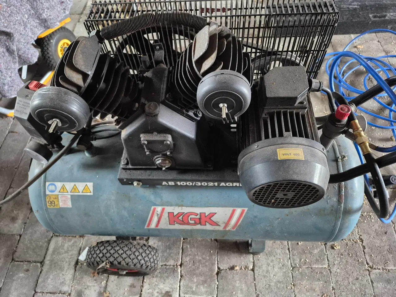 Billede 4 - KGK kompressor 2 cyl. 400 v