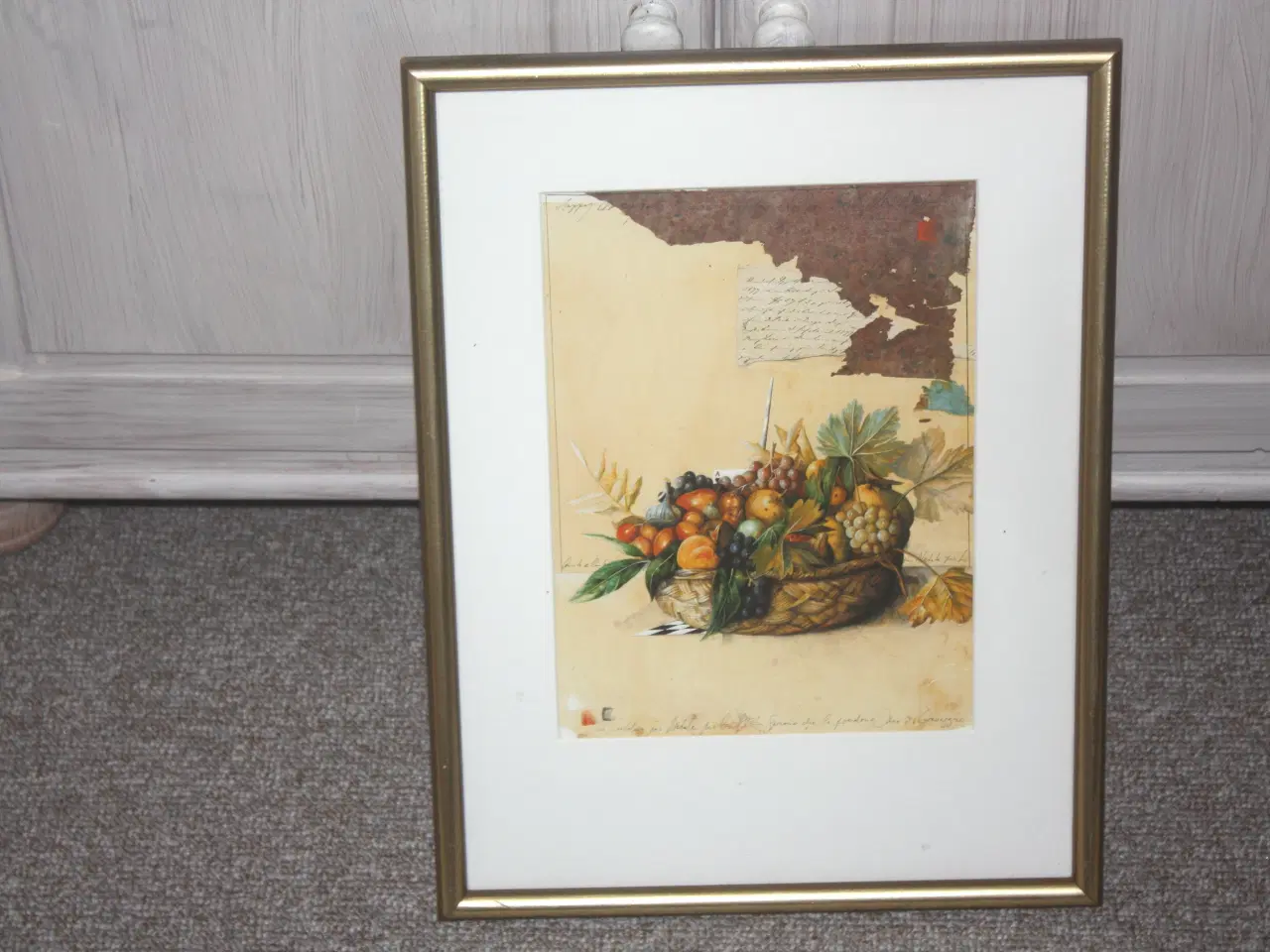 Billede 1 - Romantisk billede 42 cm x 32 cm
