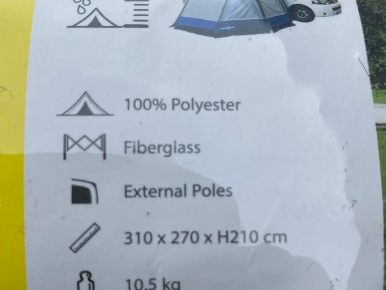 Billede 5 - Brunner Entrada fritstående telt