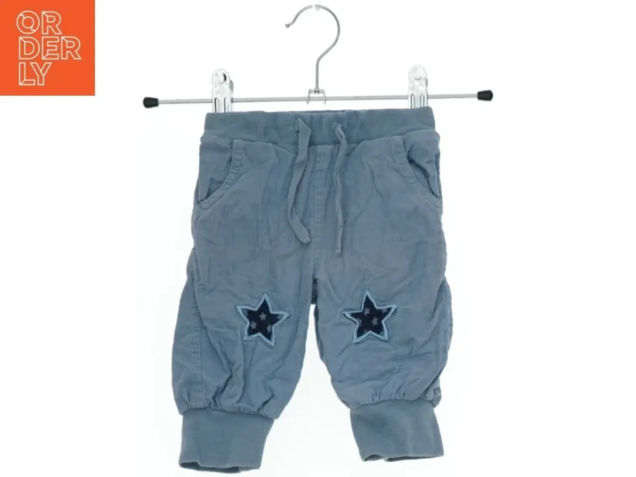 Billede 1 - Blå bukser med stjerne detaljer fra Name It (str. 62)