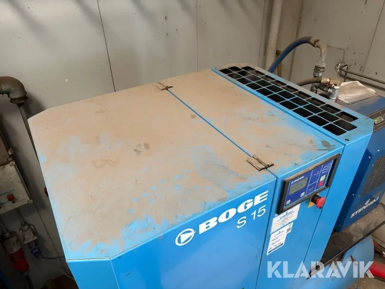 Billede 5 - Skruekompressor Boge S15 med tryklufttørrer