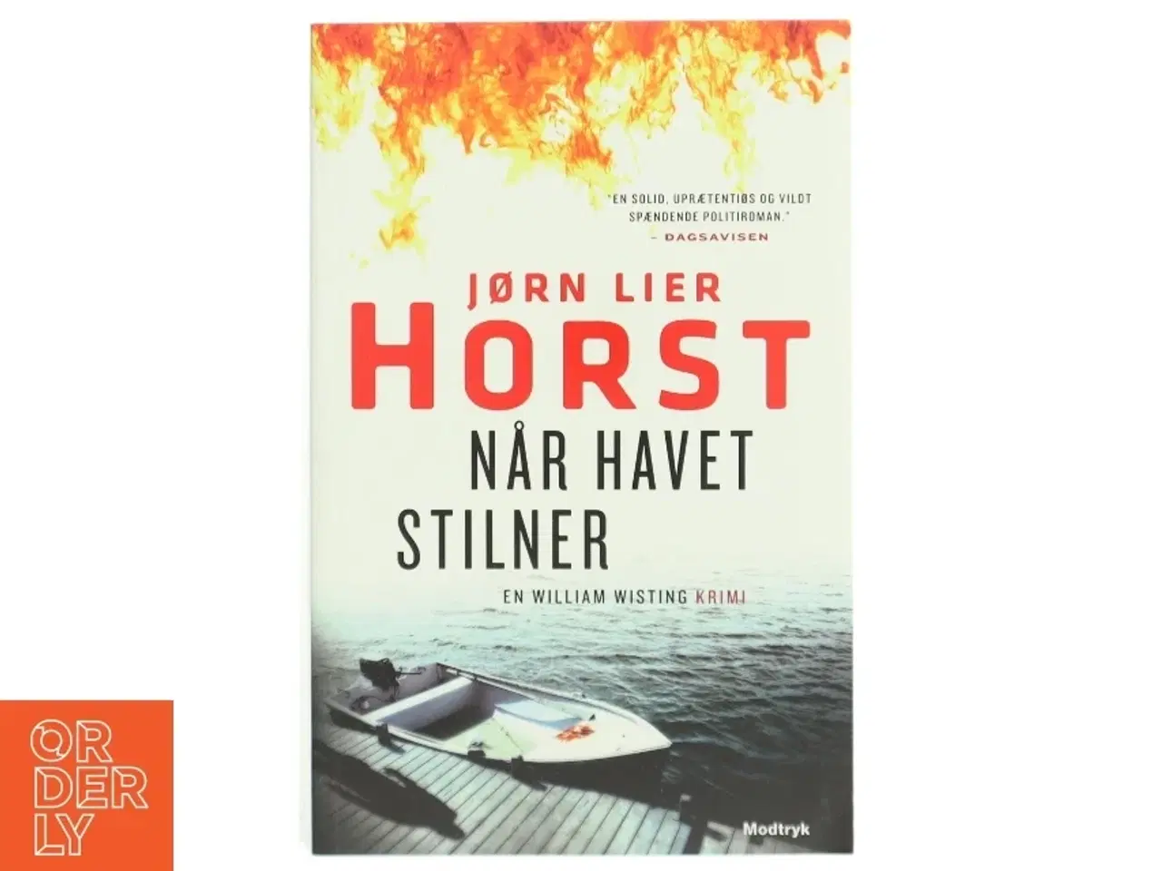 Billede 1 - 'Når havet stilner' af Jørn Lier Horst (bog)
