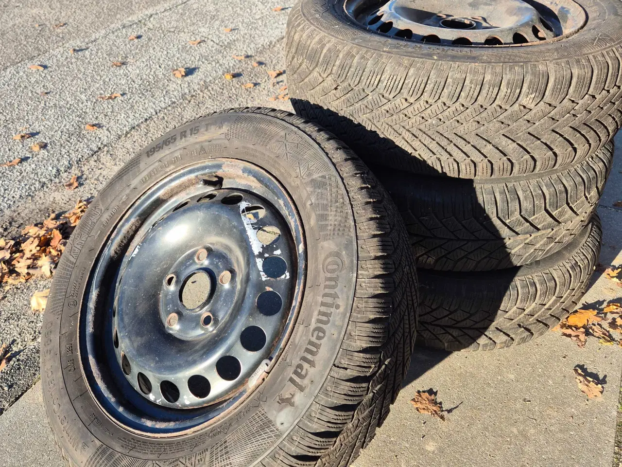 Billede 1 - Vinterdæk 5x112 ET47 195/65-R15 
