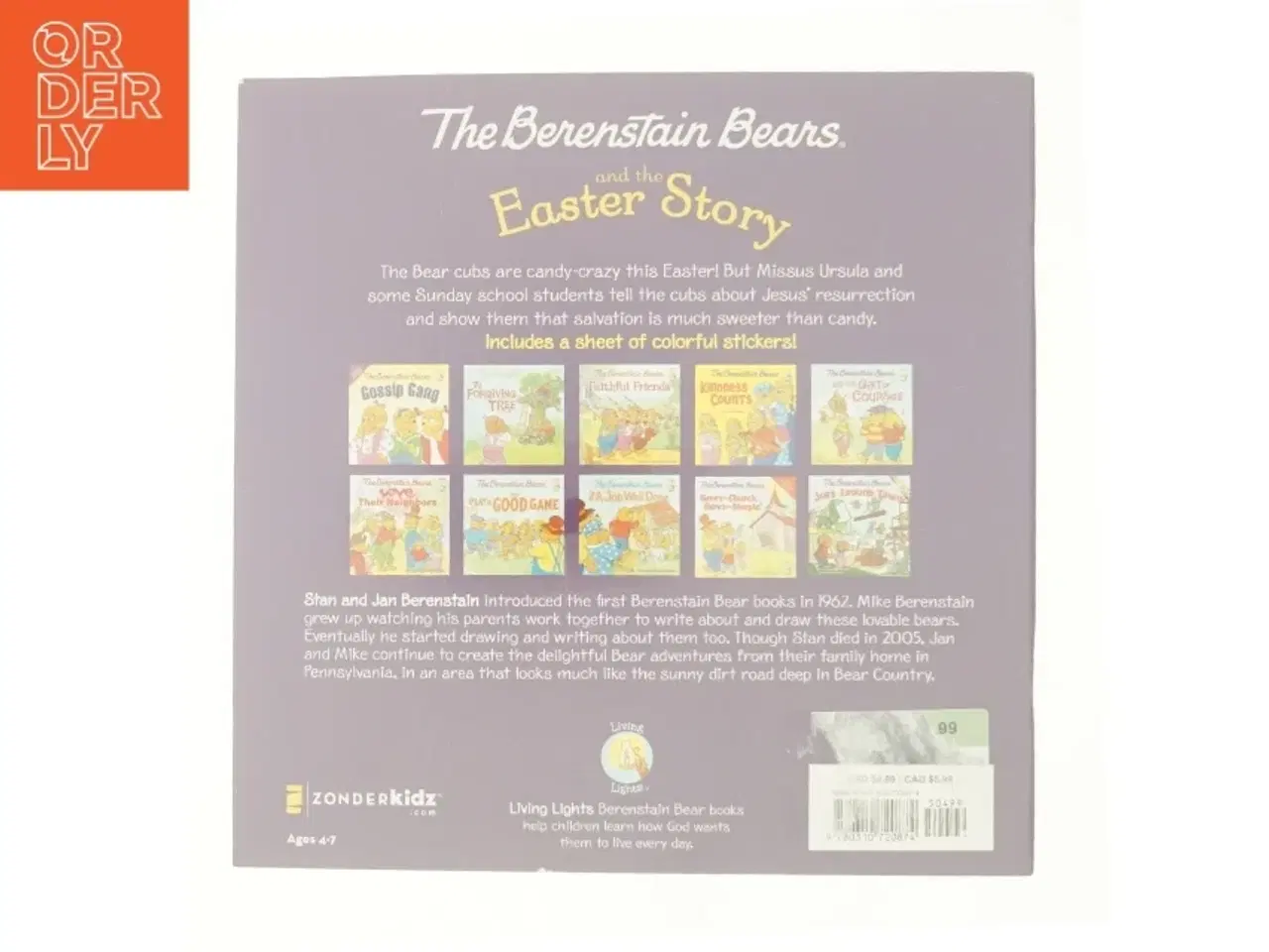 Billede 2 - The Berenstain Bears and the Easter Story af Berenstain, Jan (Bog)