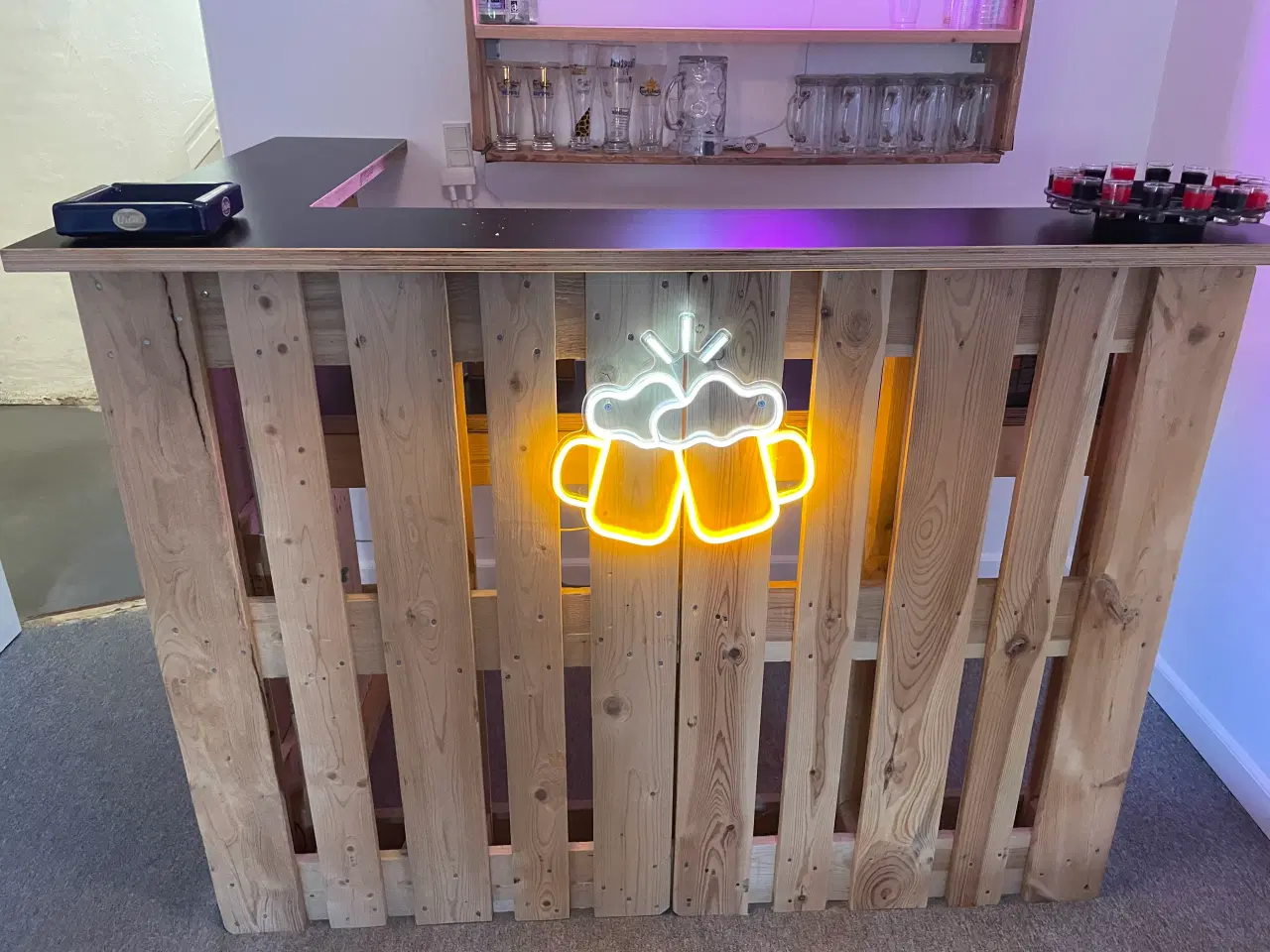 Billede 2 - Flot pallebar til sommerens fester og gæster