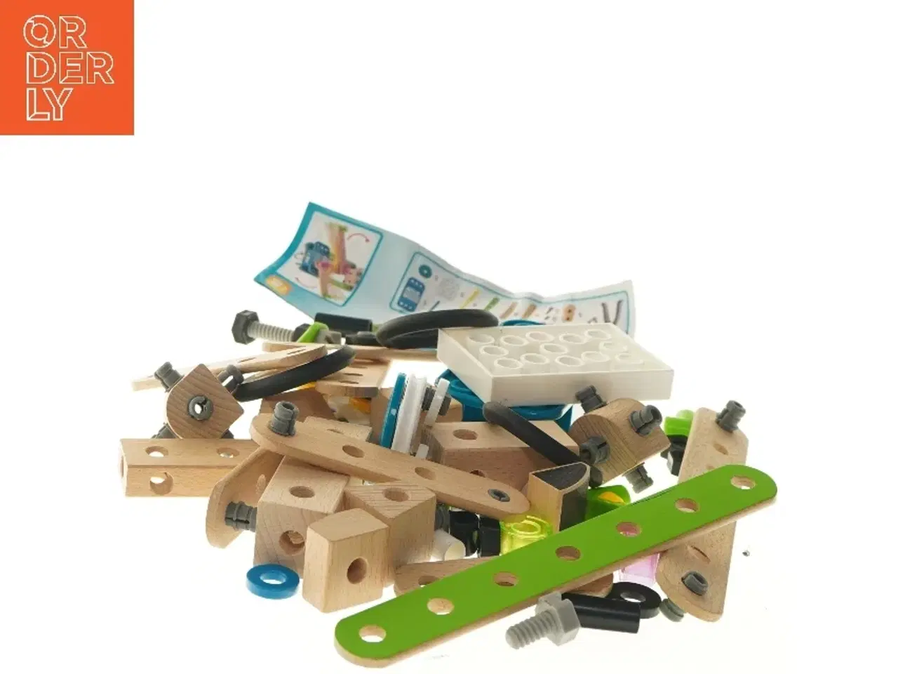 Billede 3 - Byggesæt med forskellige komponenter fra Brio