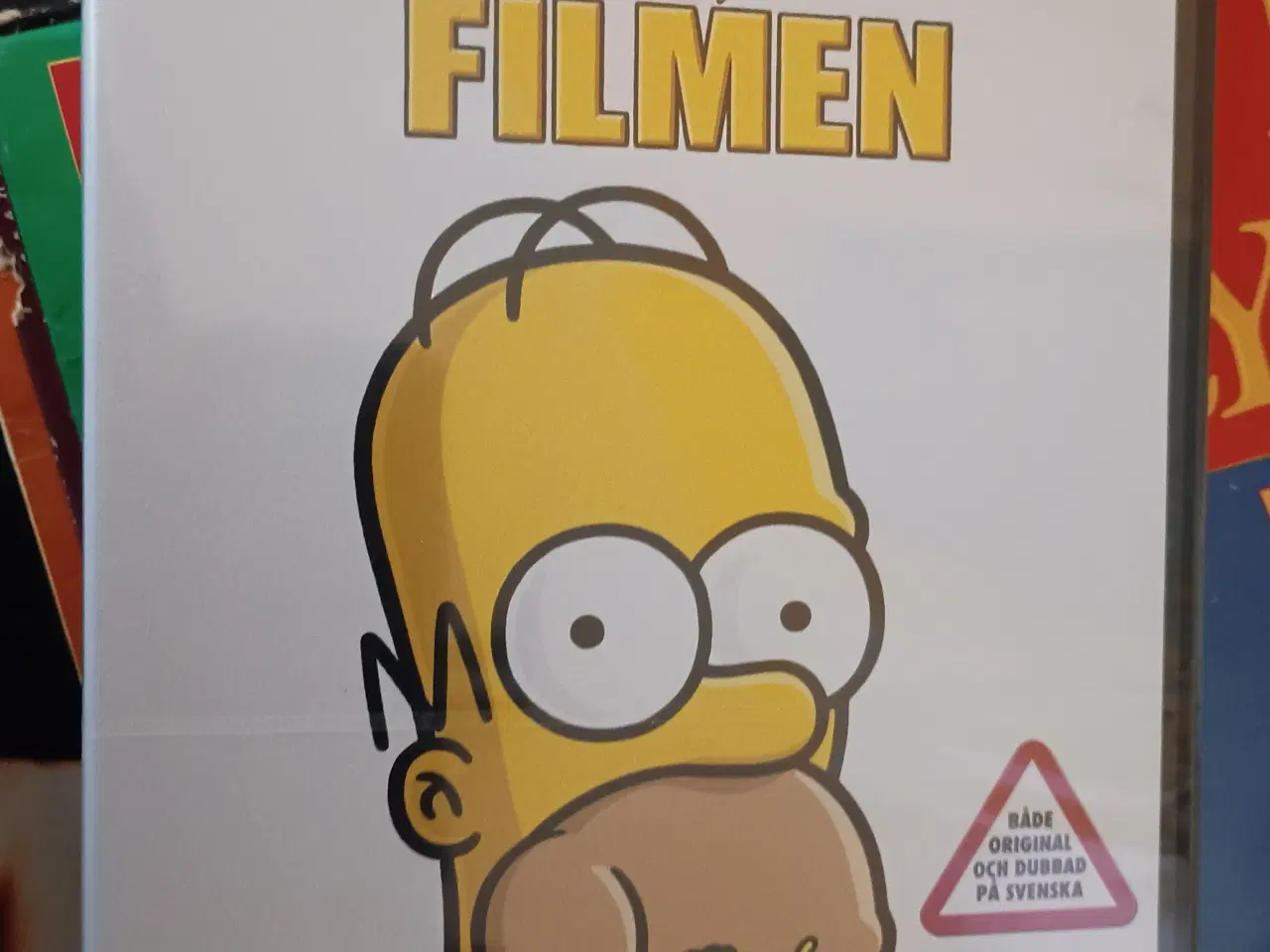 Billede 1 - The Simpsons Filmen. På DVD.