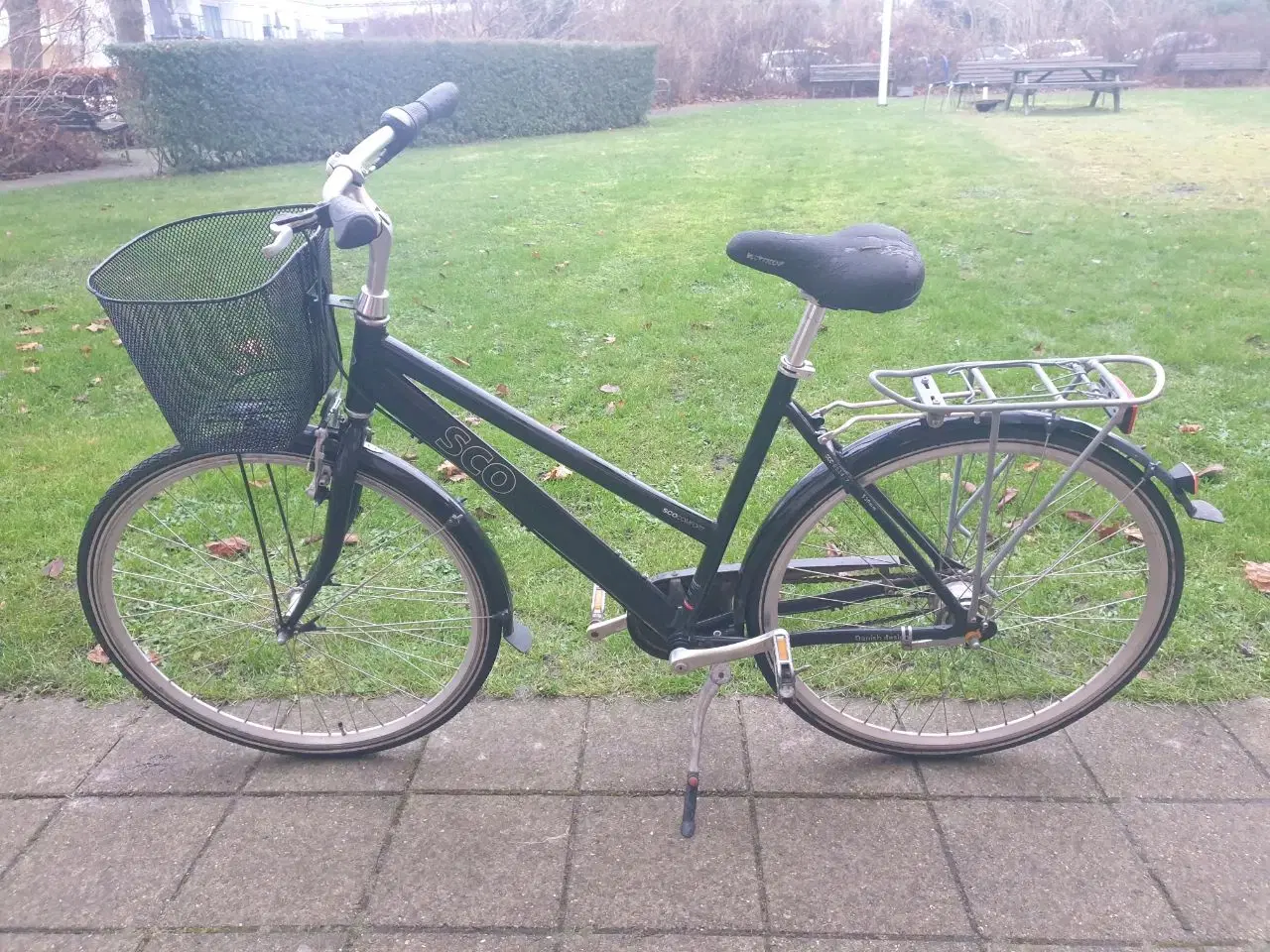 Billede 2 - SCO damecykel med kurv, 7 gear, stelstr. 52 cm