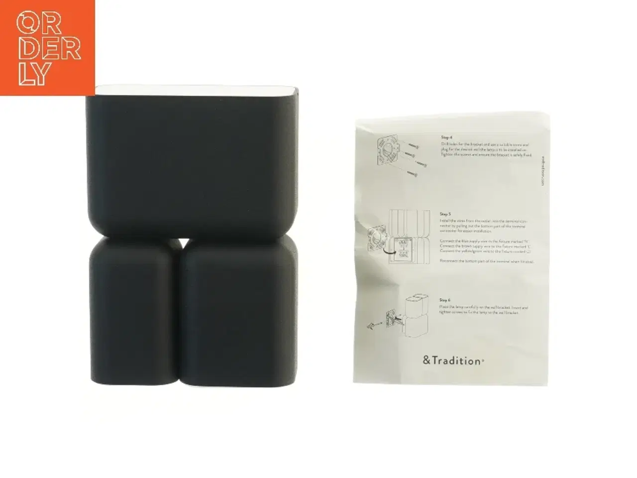 Billede 1 - Tabata LN10 væglampe fra &Tradition (str. 21x15x7,5 cm)