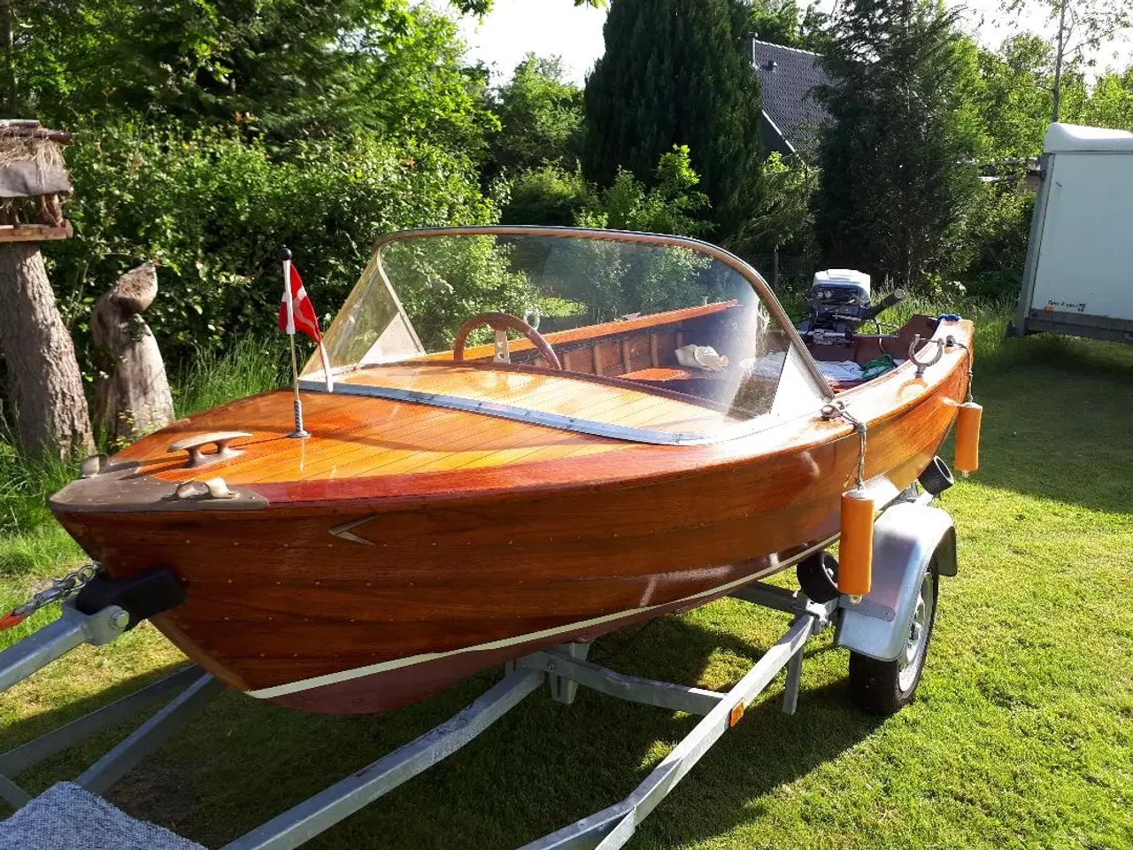 Billede 5 - Speedbåd, mahogni, 1962