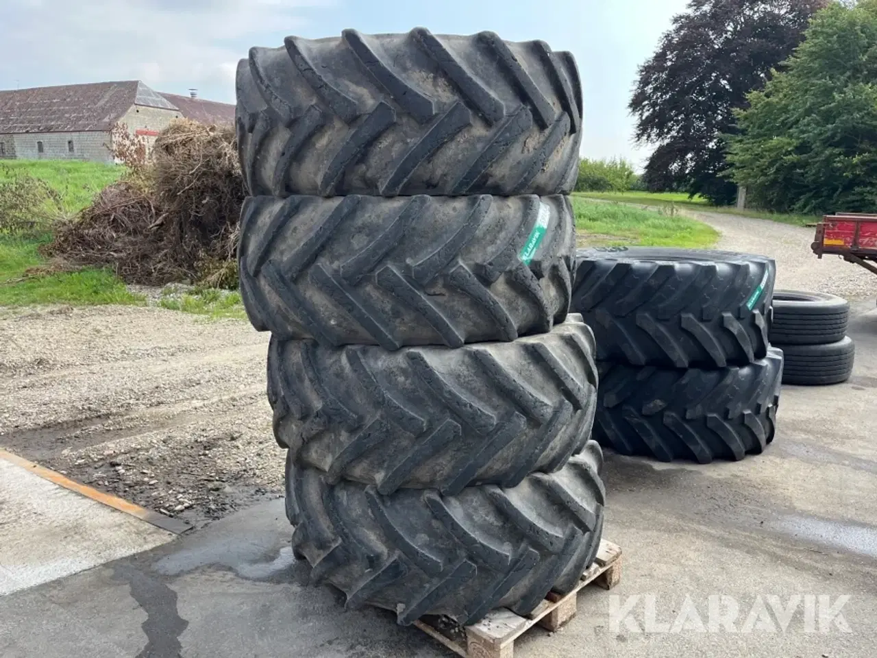 Billede 2 - Traktordæk Continental 495/70R24