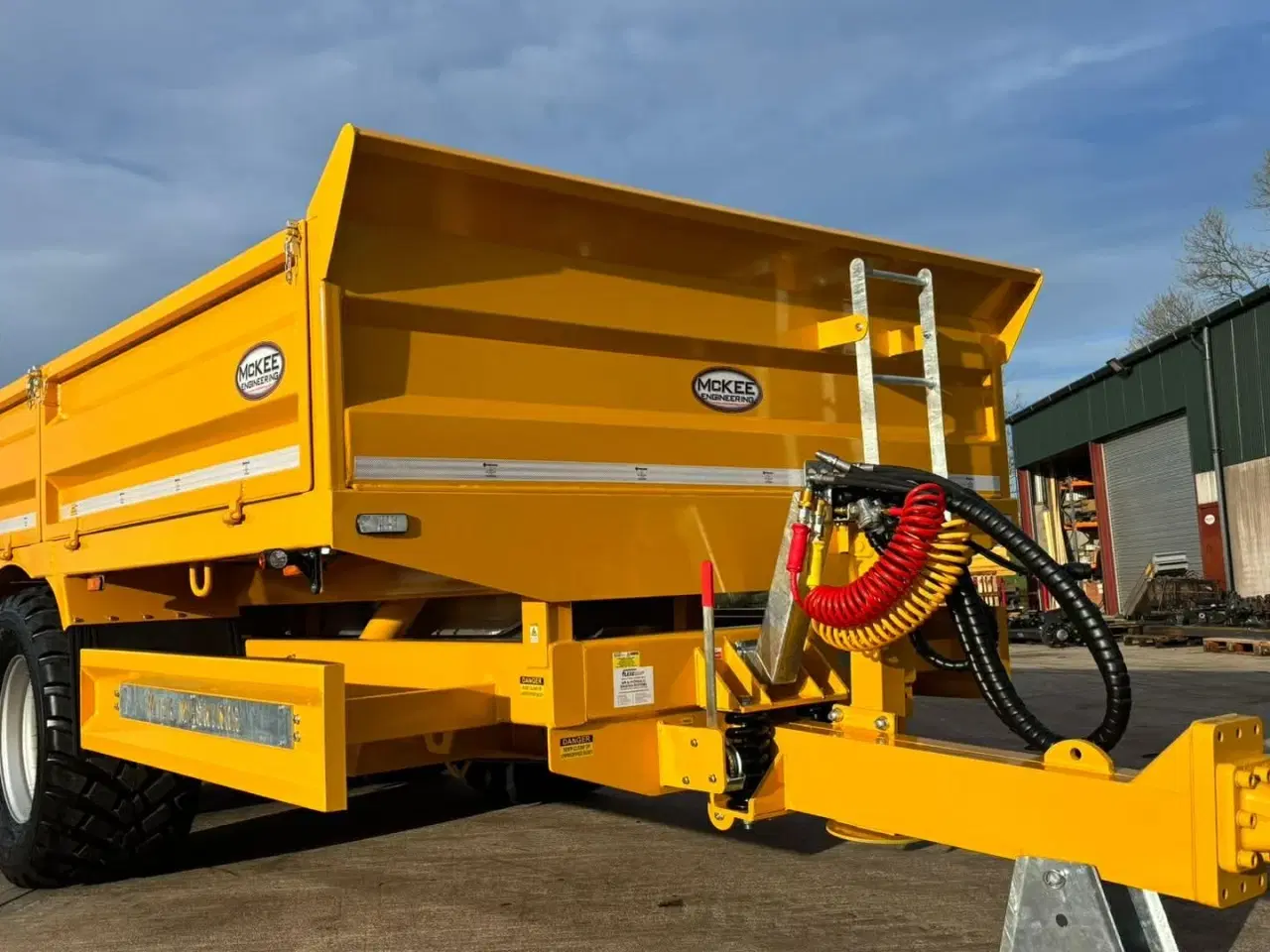 Billede 9 - McKee 16T entrepenørvogn med nedfoldbare sider