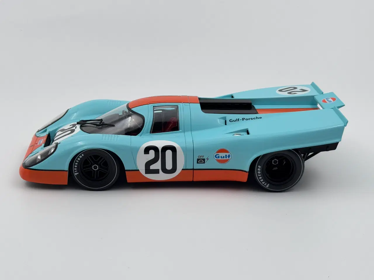 Billede 3 - 1970 Gulf Porsche 917K #20 4.9 Flat 12 - 1:18