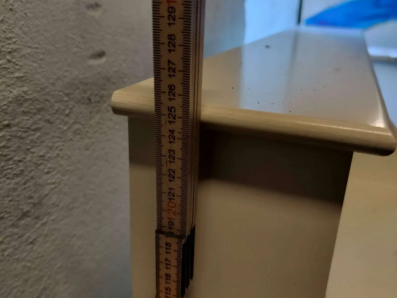 Billede 4 - Pult med skuffe i hvid