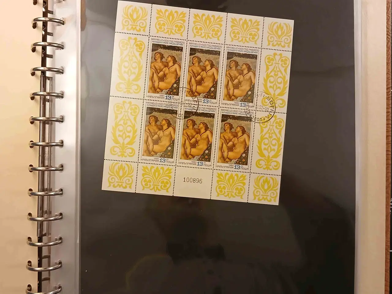 Billede 1 - Miniark (66) SAFE arkalbum med miniark fra Bulgari