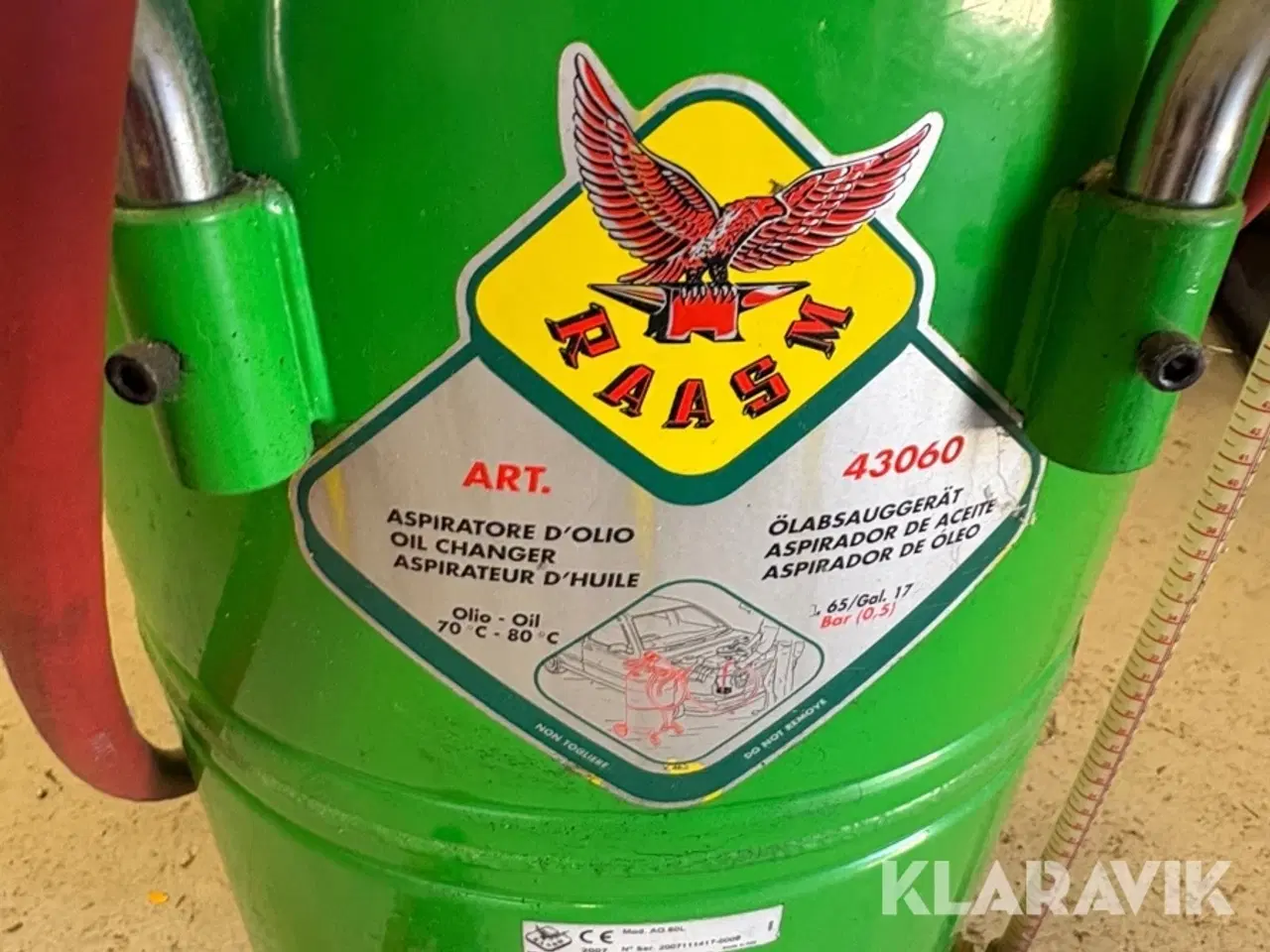 Billede 8 - Spildoliesuger Raasm 65L