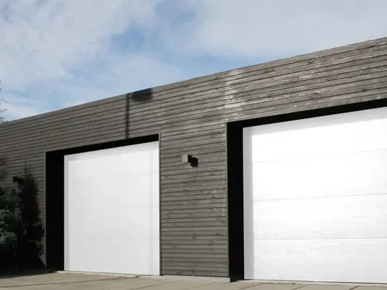 Billede 1 - davidsen-Ledhejseport hvid B2530 x H1940 mm, NY ha