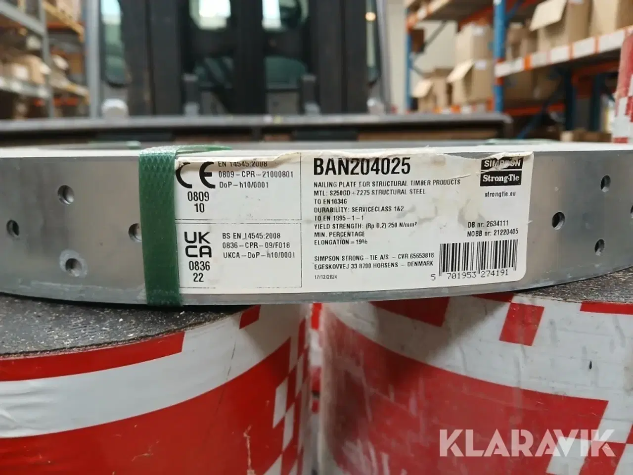 Billede 5 - Murpap Isola + vindtrækbånd 1 lot