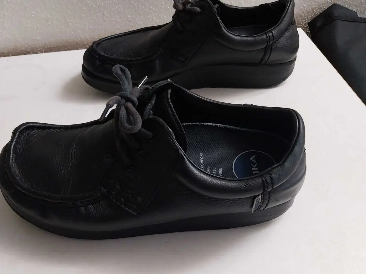 Billede 2 - Ecco læder sko sort, str. 44