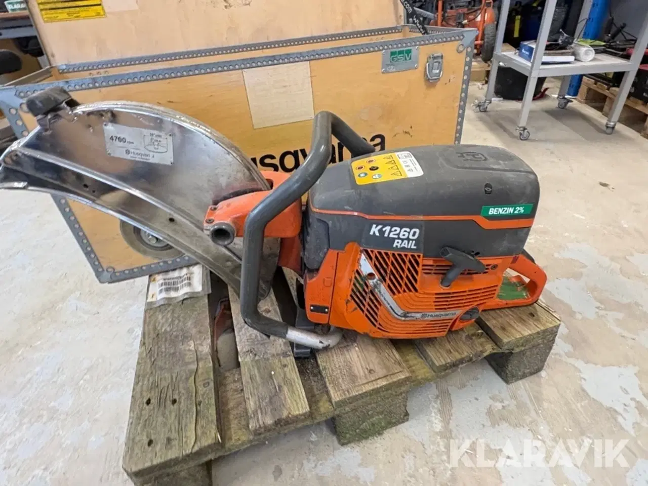 Billede 3 - Kapsav Husqvarna K1260 rail