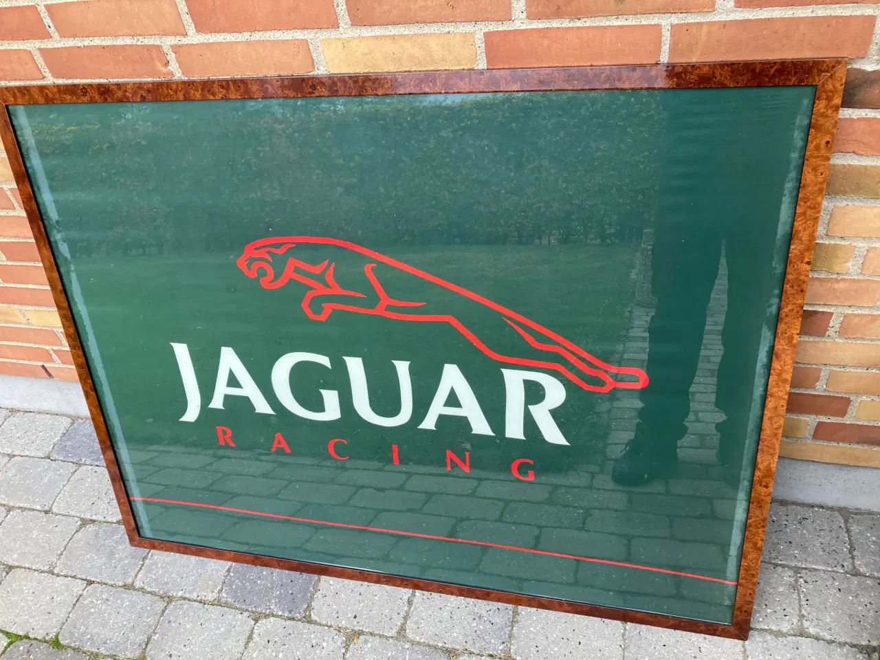 Billede 1 - Stofflag med Jaguar logo