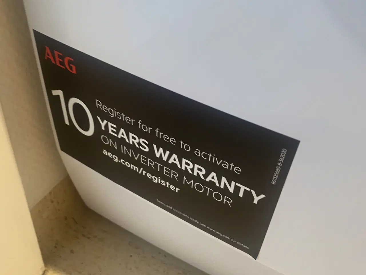 Billede 5 - AEG vaskemaskine-gratis 