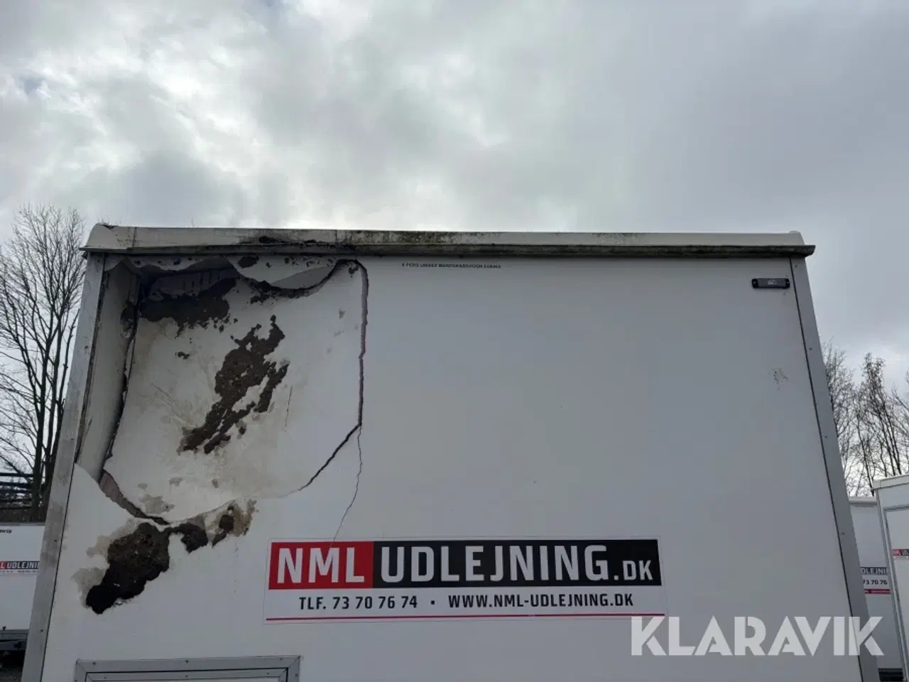 Billede 11 - Mandskabsvogn Easy wagon 6 personers skadet vogn