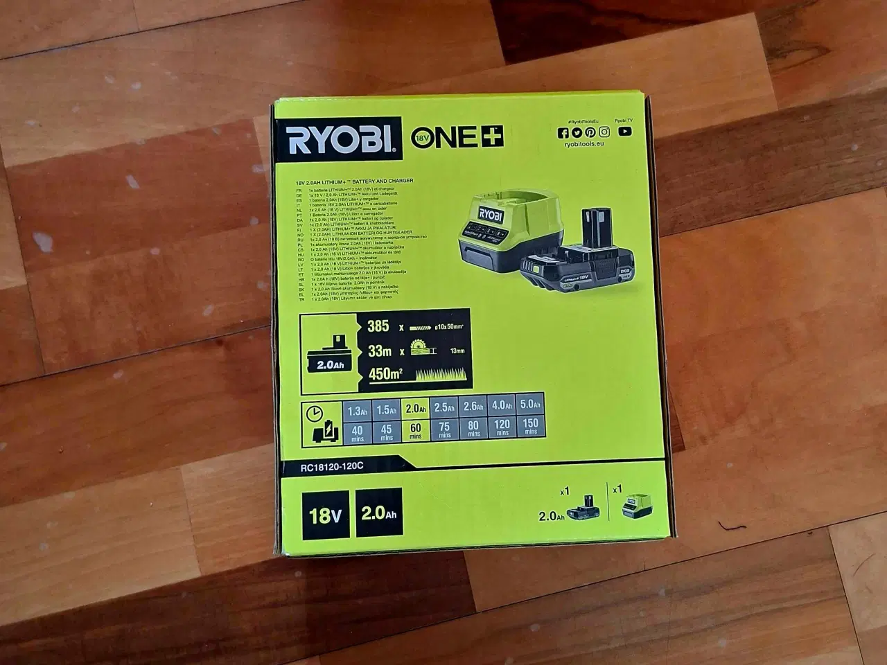 Billede 5 - Ryobi batteri og oplader 