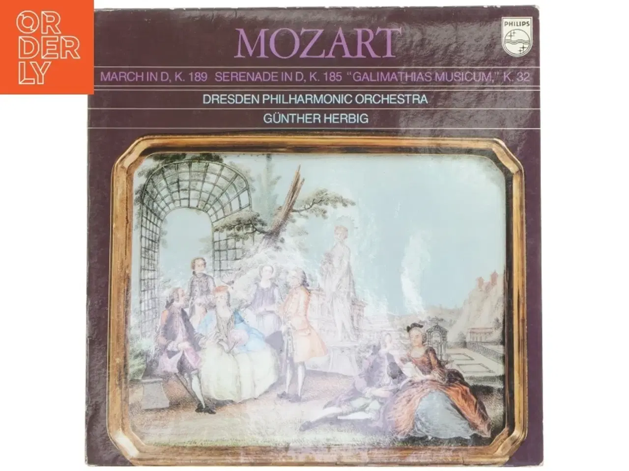 Billede 1 - Mozart LP: March in D, K. 189 fra Philips