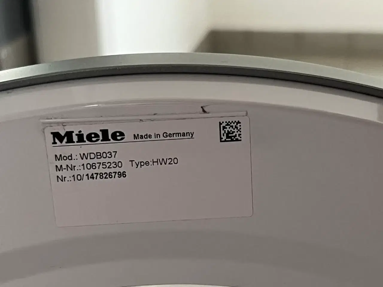 Billede 3 - Vaskemaskine MIELE WDB037
