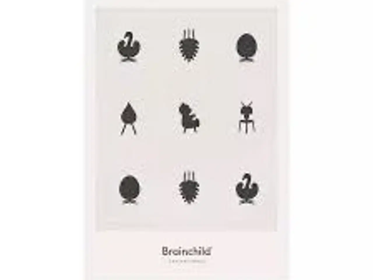 Billede 2 - Plakat fra Brainchild med design ikoner str.70X100