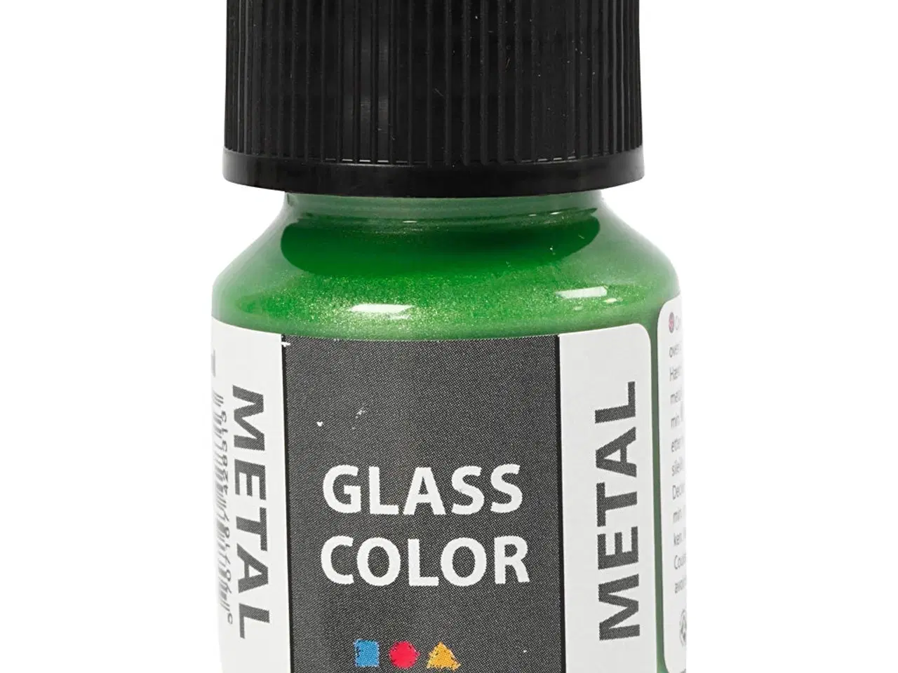 Billede 1 - Glass Color Metal Maling - Grøn, 30ml