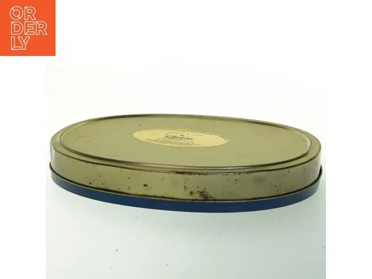 Billede 4 - Dekorativ dåse med heste motiv (str. 32x22 cm)