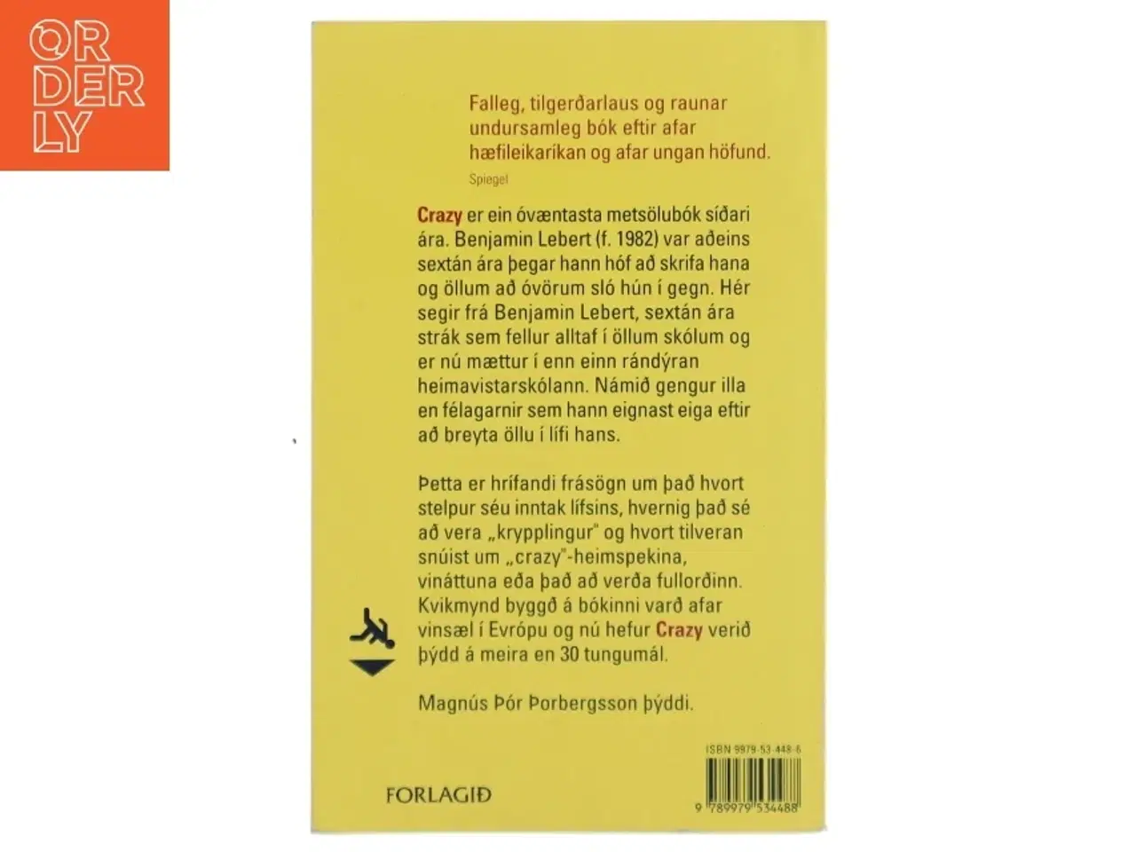 Billede 2 - Crazy af Benjamin Lebert (Bog) fra FirlagID