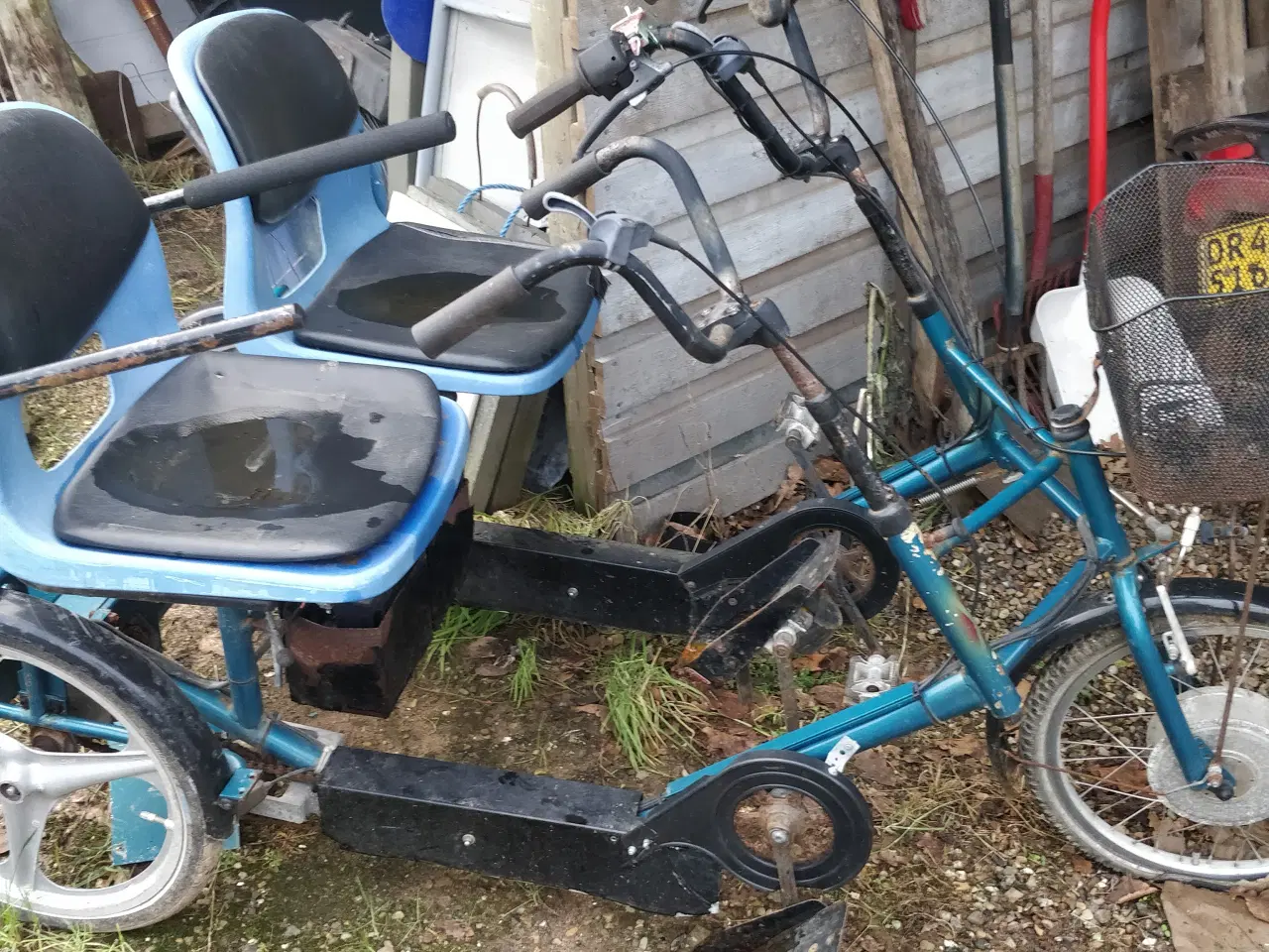 Billede 1 - Dobbelt sofa elcykel
