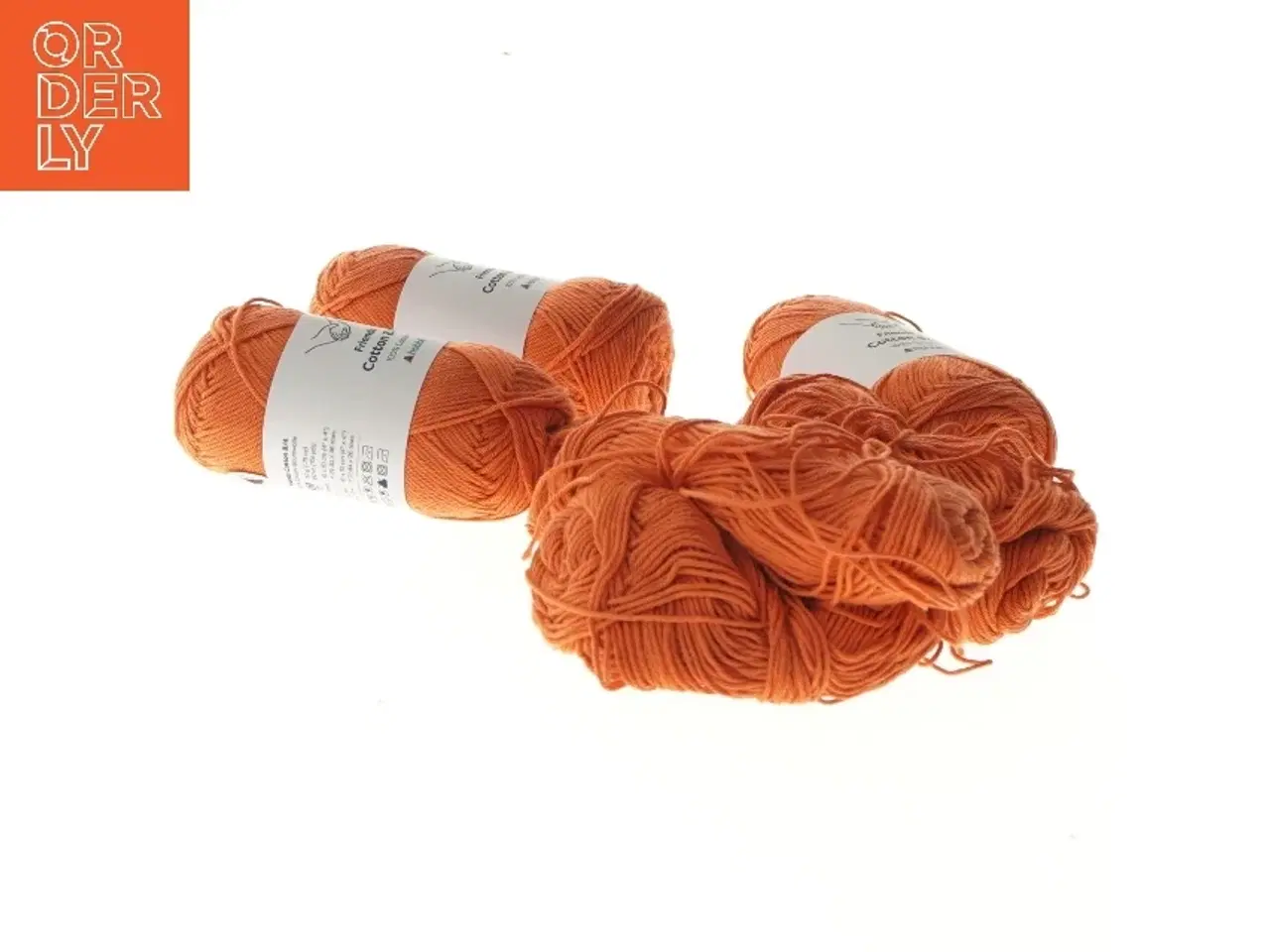 Billede 3 - Oranget garnnøgle fra Hobbii