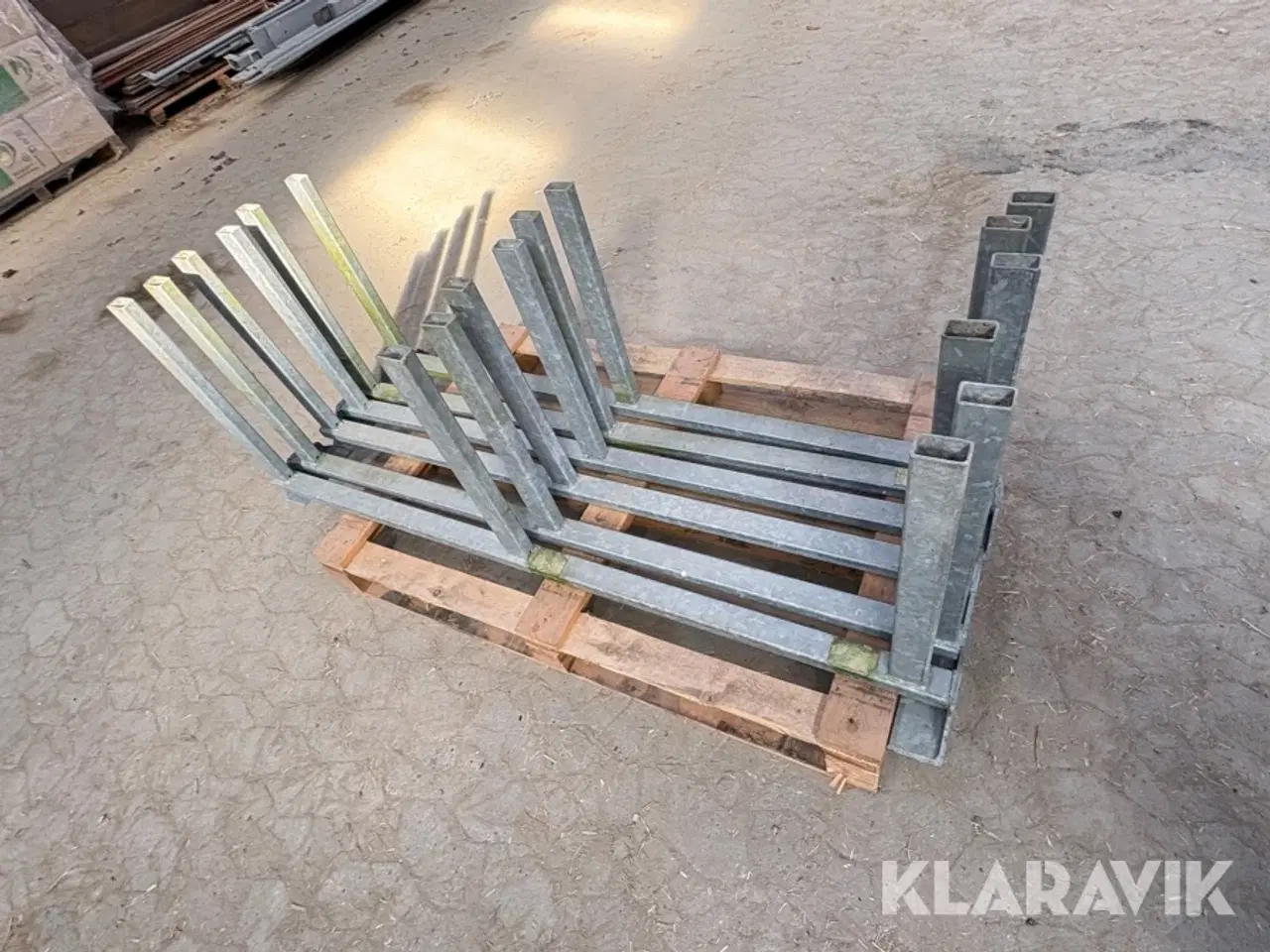 Billede 11 - Stål/gren reoler 2 styk