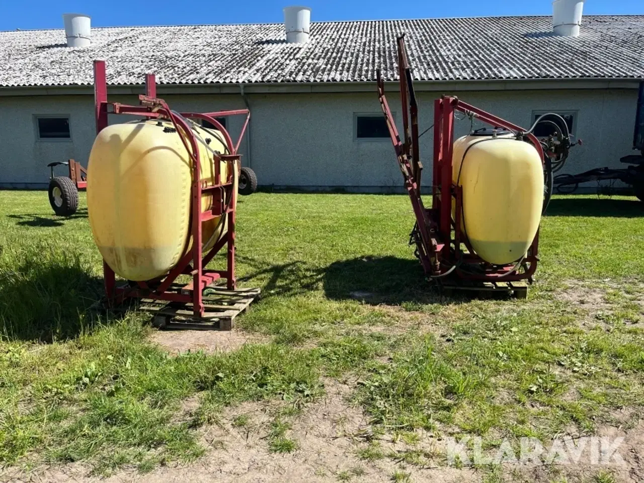 Billede 3 - Marksprøjte Hardy 800/1000 liters 2 styk
