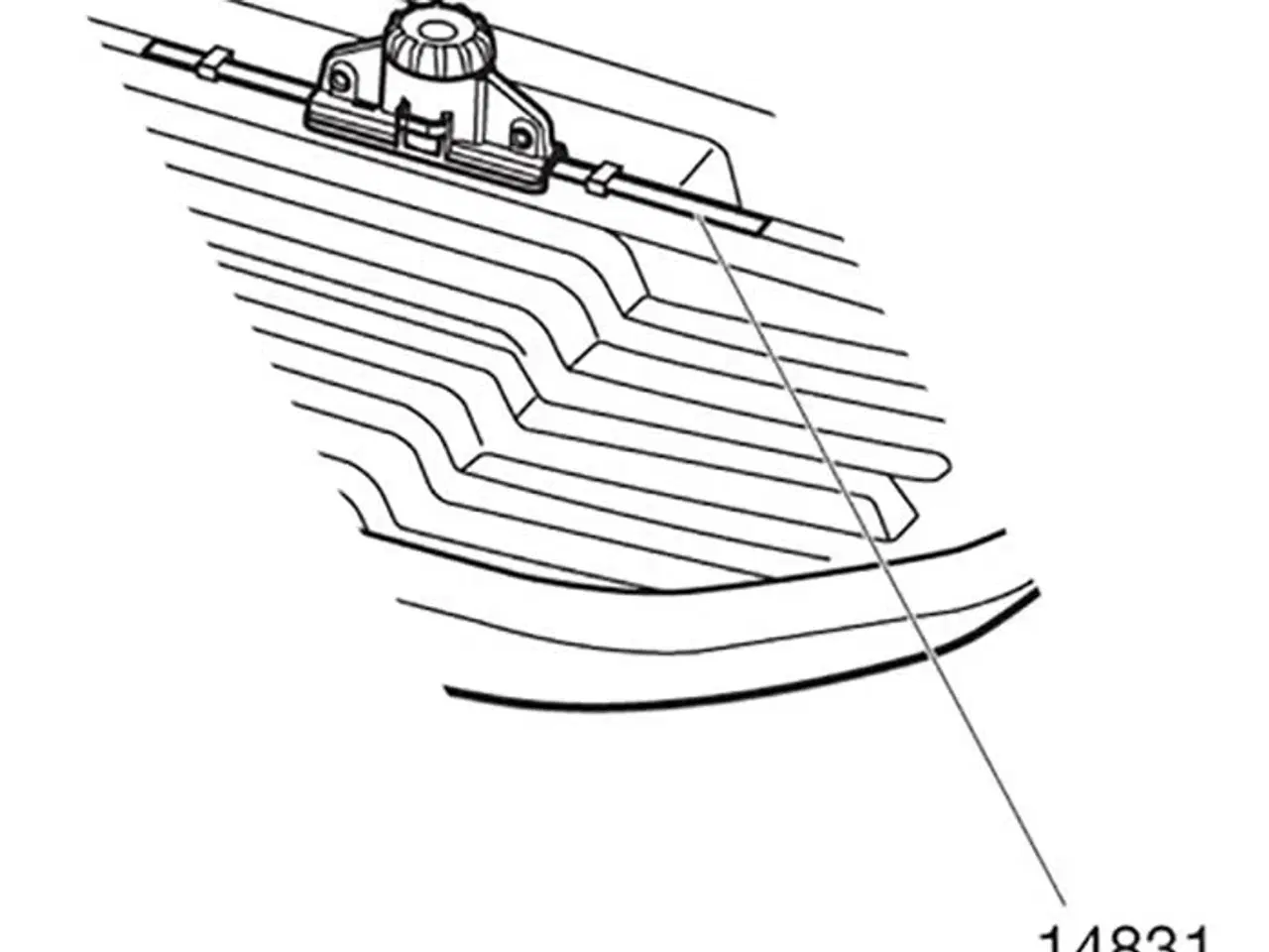 Billede 1 - Thule gummiliste f/pacific ny model