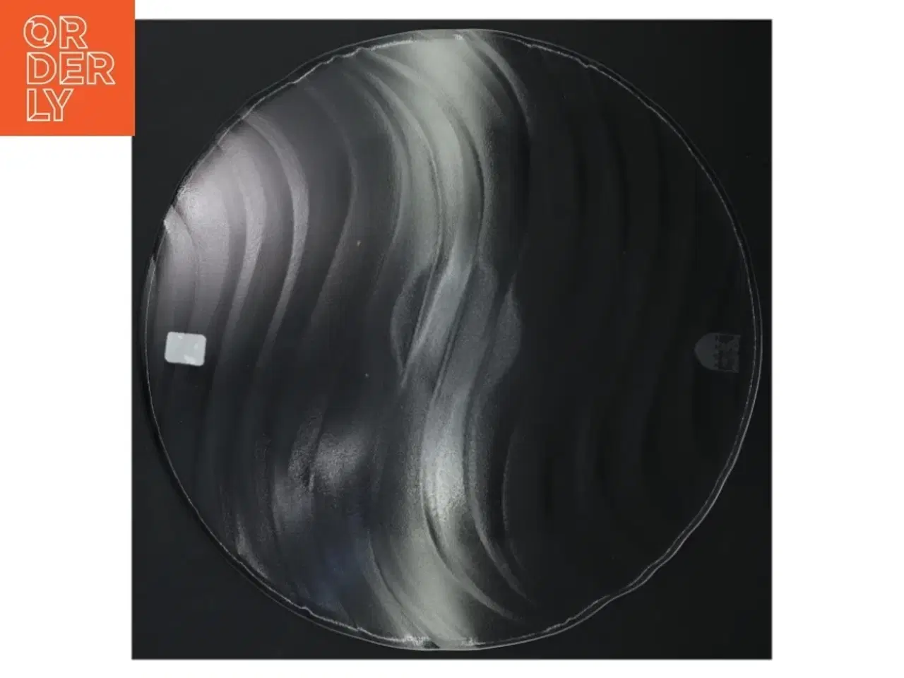 Billede 4 - Glasfad fra Holmegaard (str. Ø 27 cm)