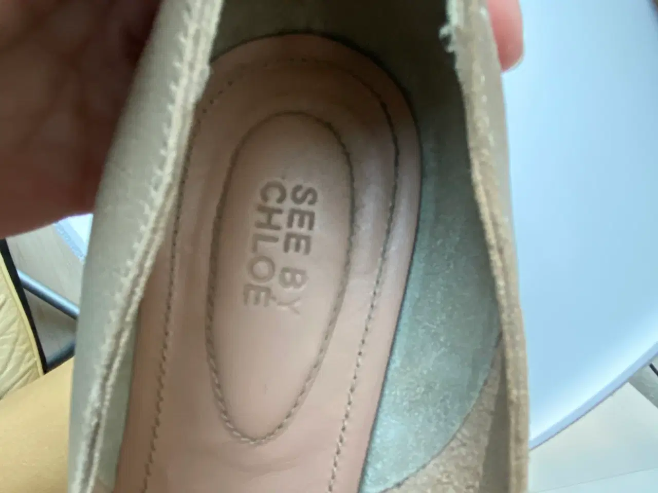 Billede 4 - Flotte sko See by Chloe 7cm kilehæl med god støtte