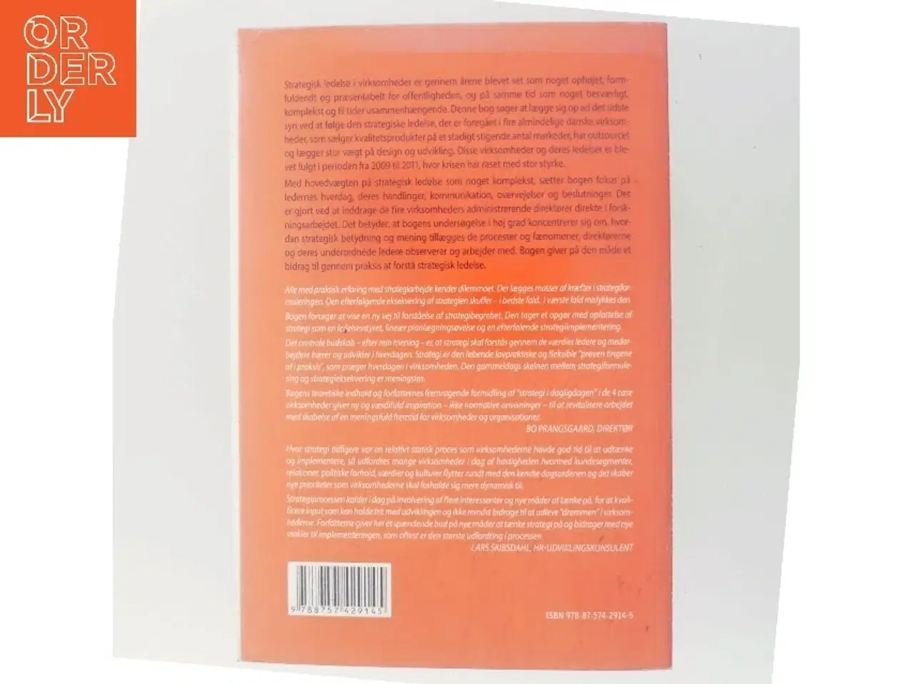 Billede 3 - Strategisk ledelse som meningsskabende processer af Mette Vinther Larsen (Bog)