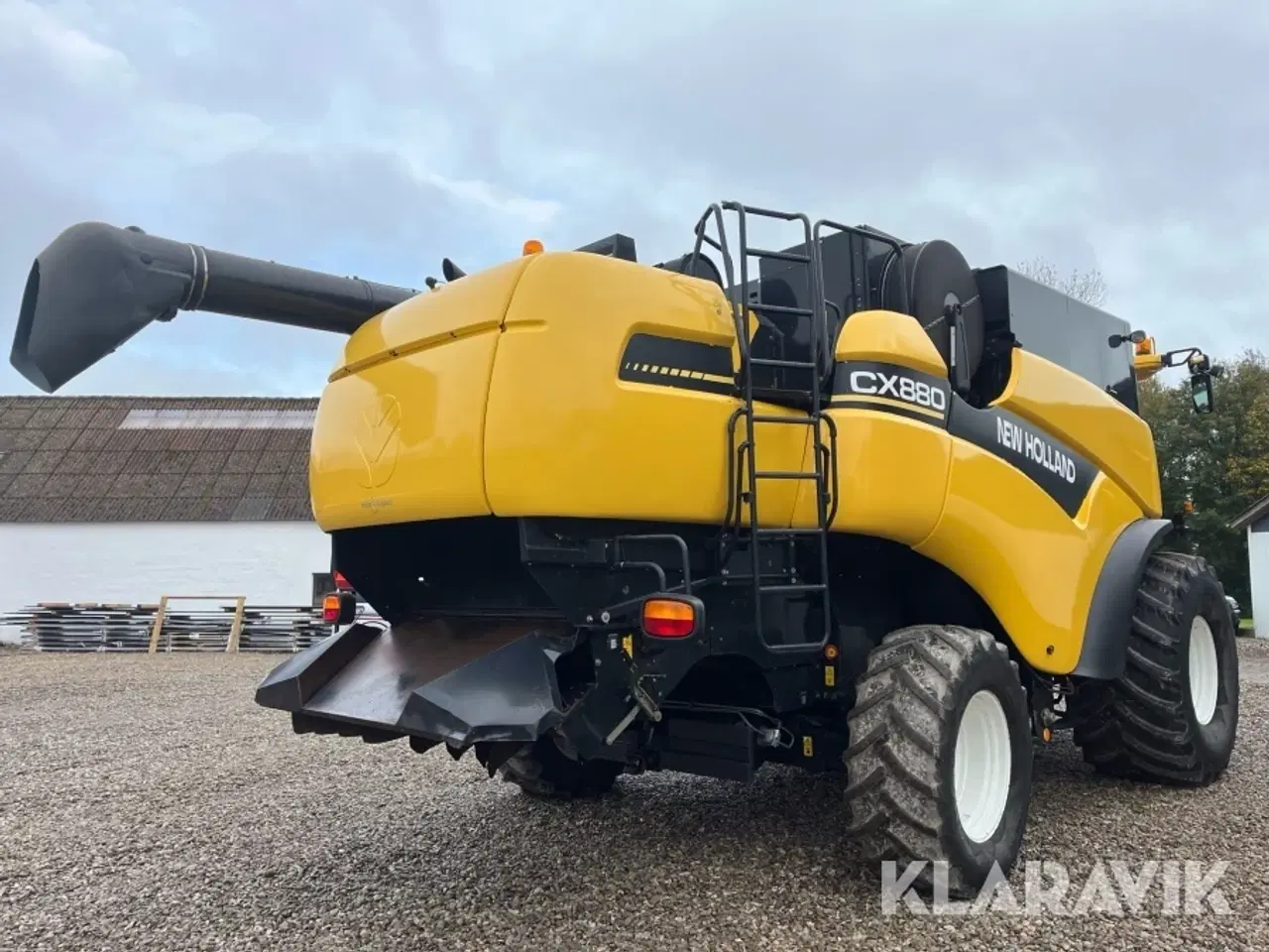 Billede 3 - Mejetærsker New Holland CX880 med skærebord