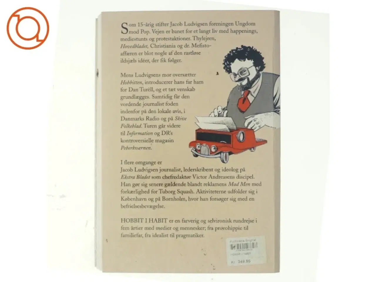 Billede 3 - Hobbit i habit : erindringer af Jacob Ludvigsen (f. 1947) (Bog)