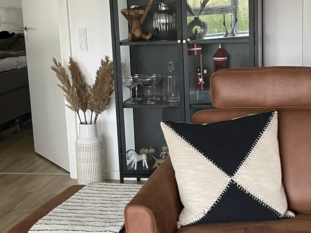 Billede 3 - ILVA Linea hjørnesofa i cognac læder – velholdt