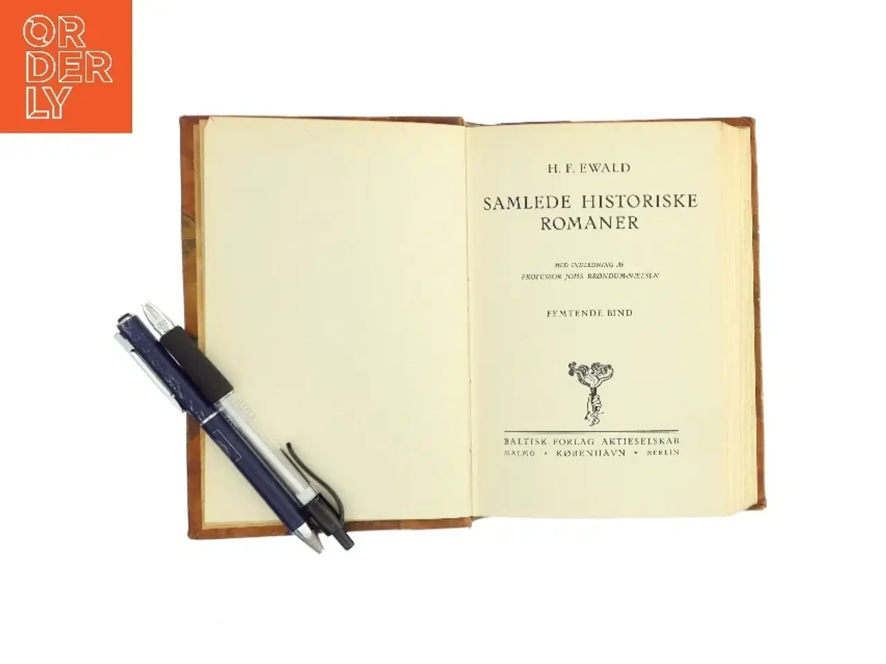 Billede 2 - Samlede Historiske Romaner af H. F. Ewald (Bog)