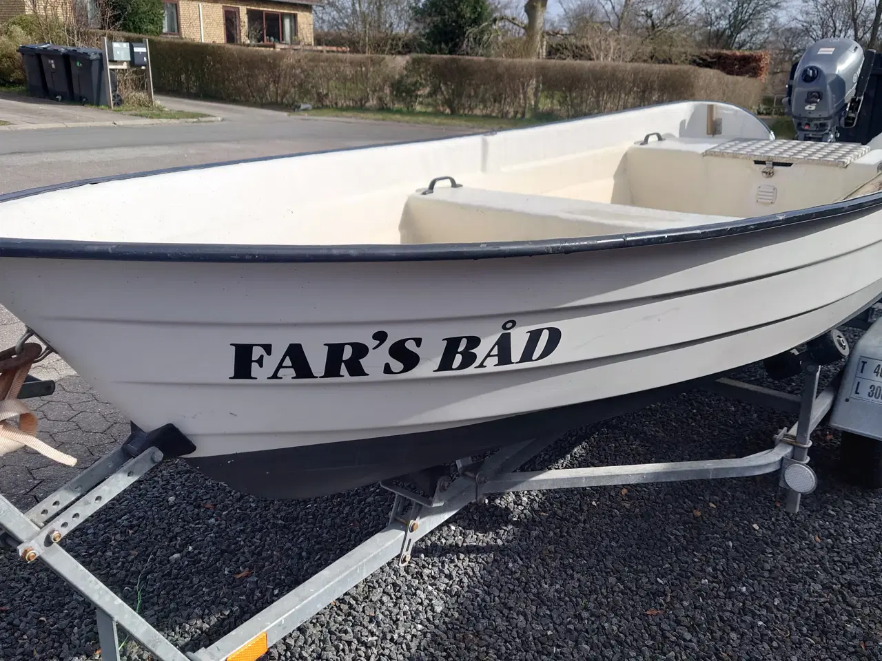 Billede 6 - Ryds dobbeltbund, med Yamaha 4takts motor+ Trailer